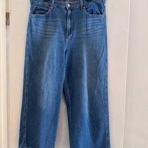 Levi’s Wide Leg Blue Denim Jeans